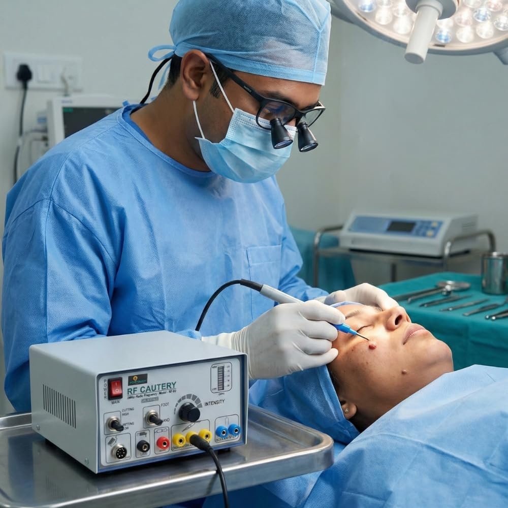 RF Cauterization Dermatosurgery